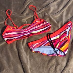 Nike Two Piece Sports Swimsuit